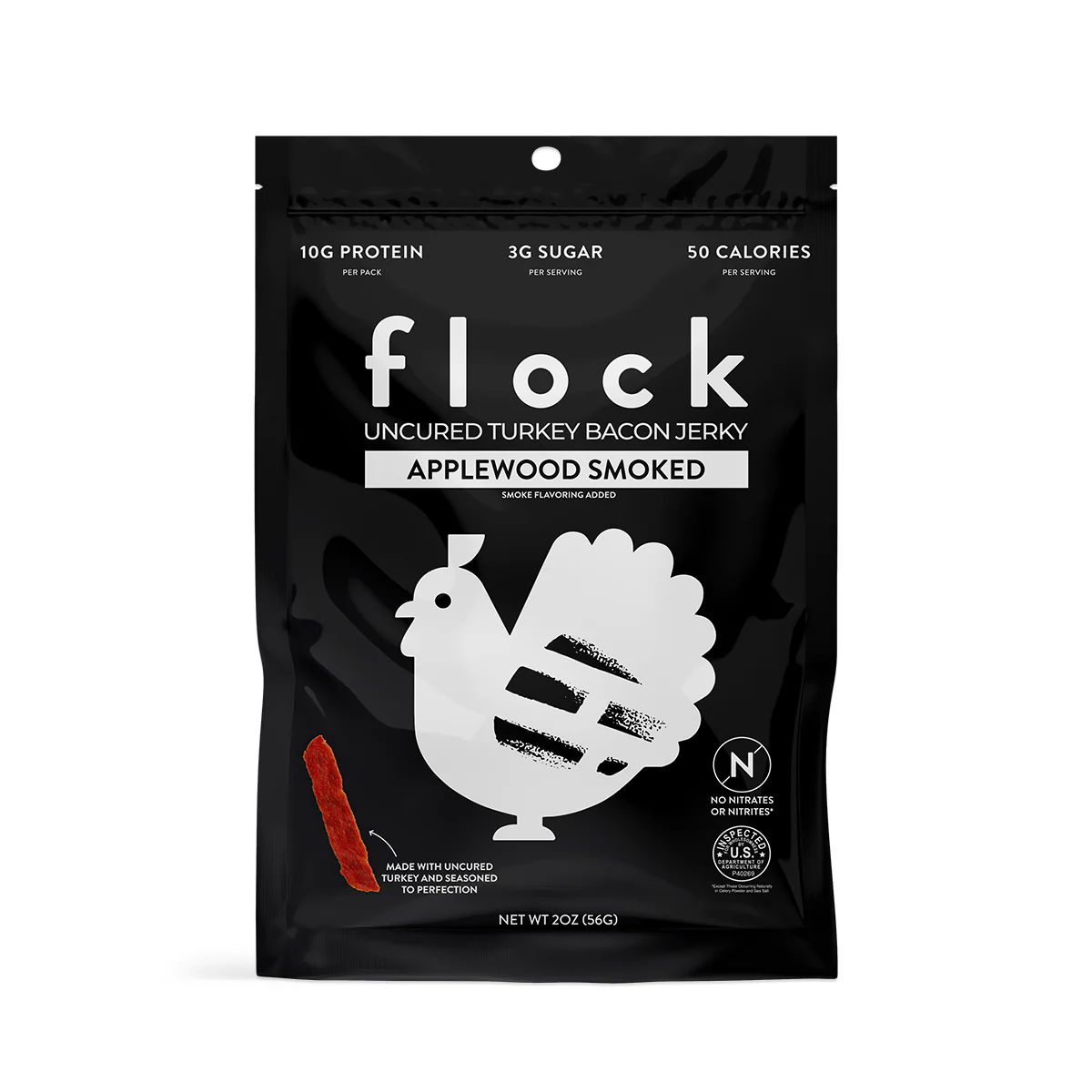 Applewood Turkey Bacon Jerky - Image 4