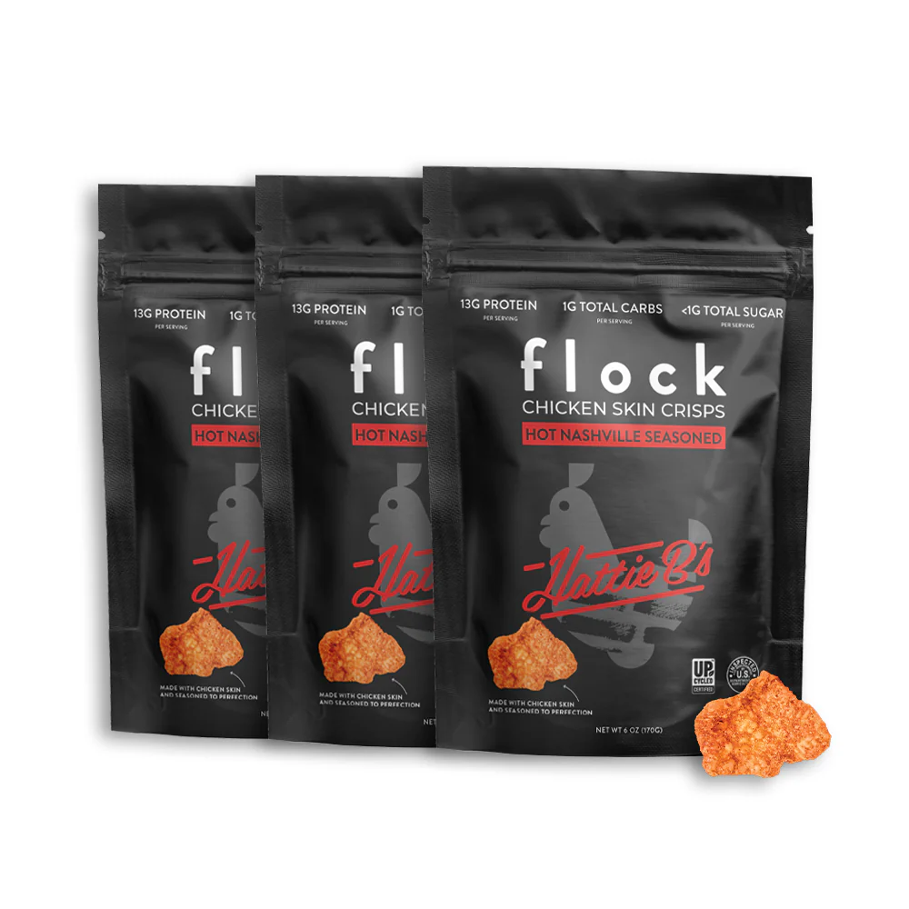 Hattie B's Flock Chicken Skin Crisps (6 OZ Bags) - Image 2
