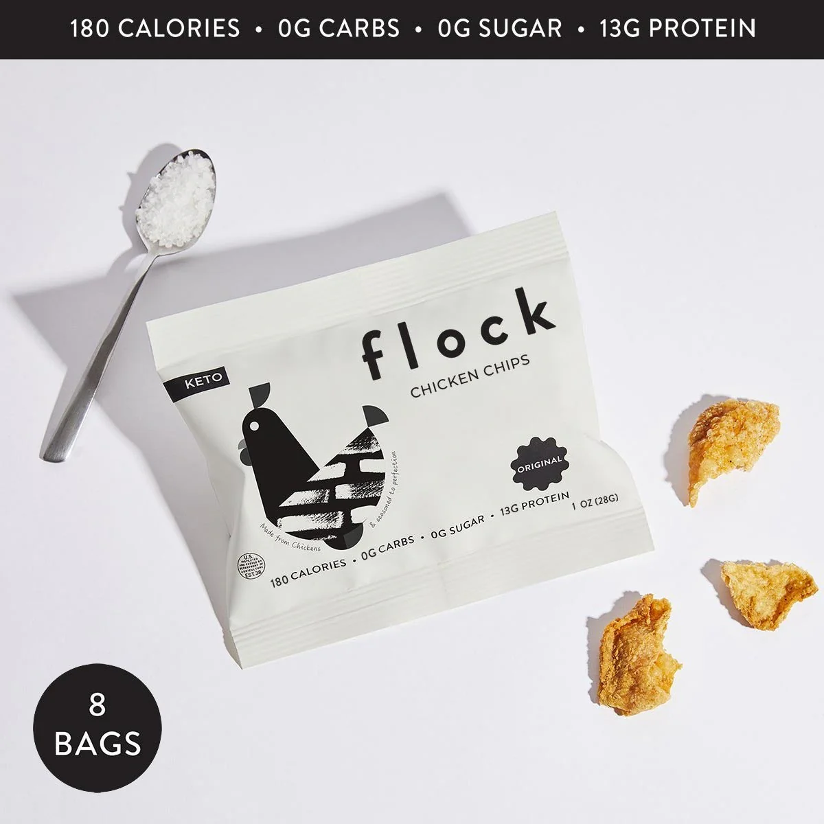 Flock Chicken Skin Chips - Image 5