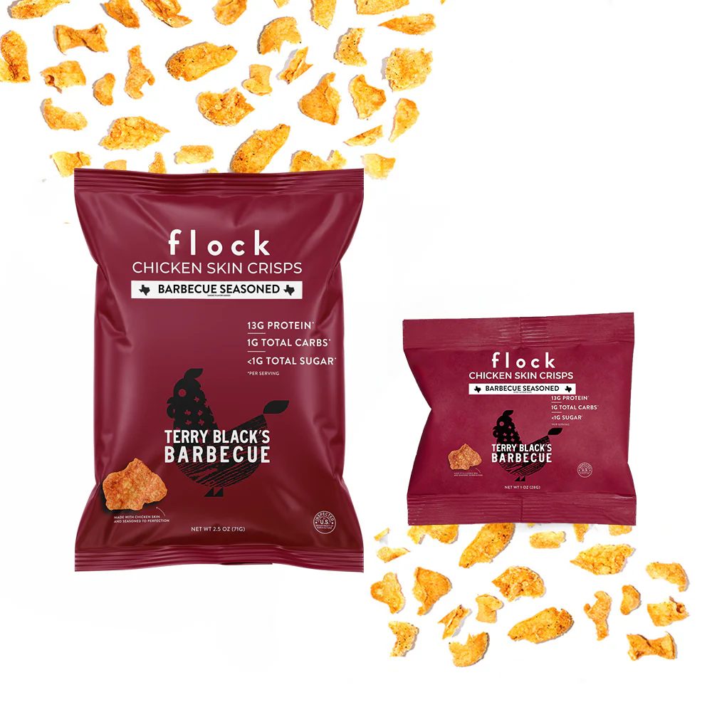 Terry Black's XL Flock Chicken Skin Crisps (2.5 OZ Bags) - Image 3