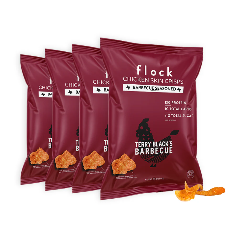 Terry Black's XL Flock Chicken Skin Crisps (2.5 OZ Bags) - Image 5